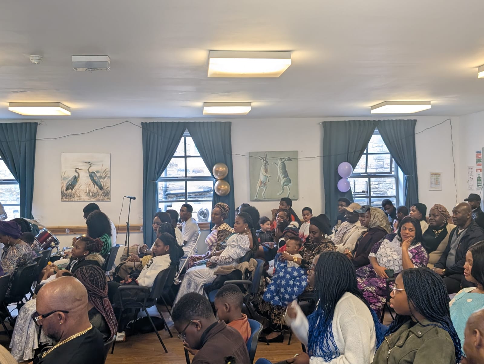 Fellowship and celebration at Grace Church Keighley
