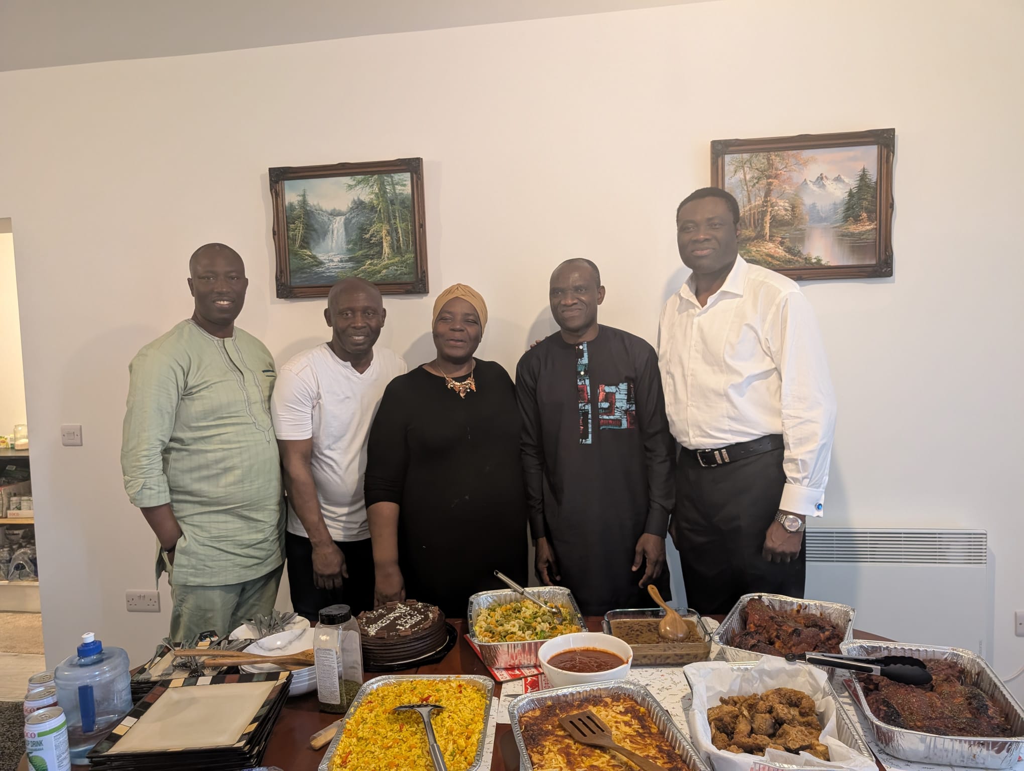 Grace Church Keighley community enjoying fellowship together